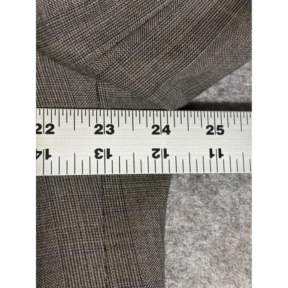 Brooks Brothers‎ Mens Plaid Wool Sport Coat Blazer Jacket Size 48